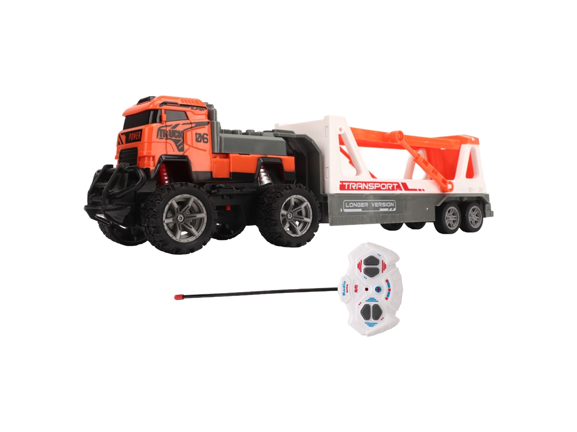Ats camión Rc 1:43 Con Luz Simulación Inalámbrica Juguete Modelo de Camión Regalo para Niños Niños Con Bonita Apariencia