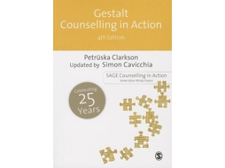 Livro Gestalt Counselling in Action de Petruska Clarkson e Simon Cavicchia (Inglês - Capa Dura)