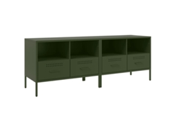 Tv Cabinet Set, Tv Cabinet Sets Vidaxl Verde Aço (n/a)