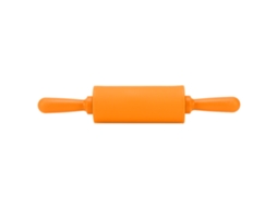 Nova Rolete De Silicone Antiaderente Com Alça De Plástico Laranja
