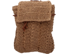 Bolsa De Praia Feminina Em Palha Trançada Com Cordão, Modelo Exclusivo Para Usar No Ombro Ou Nas Costas.