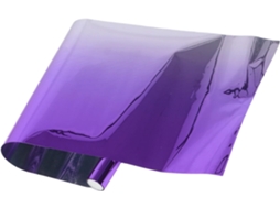 Película de proteção solar para para-brisa de Caminhão, 20x250cm, gradiente azul, proteção UV.