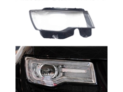 Luminário Exquisito Farol Jeep Grand Cherokee 2014 2021 Capa Transparente