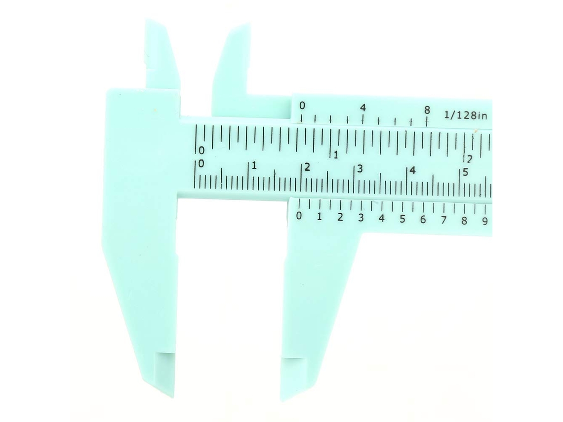 Paquímetro Vernier De Plástico 150mm, Ferramenta Medição Com Visor