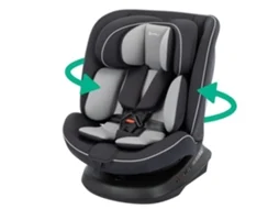 Safety 1st Assento De Carro Cosmo I-safe I-size, De 0 A 12 Anos, 40 - 150 Cm, Com Cinto, Instalação Fácil, Rotação De 360°, Preto