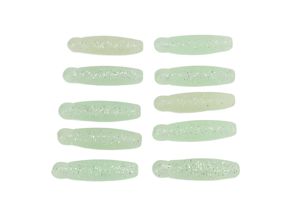 Isca Artificial Abelha Pupa 6cm 8g Luminosa 10un