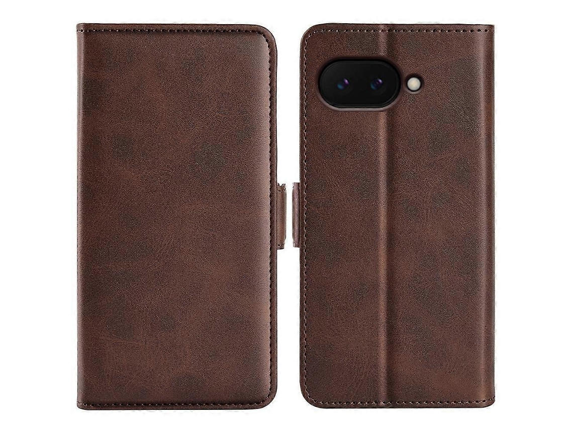 Capa De Celular De Couro Com Fecho Magnético De Dois Lados E Flip Horizontal