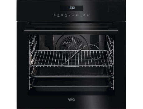 Forno a Vapor AEG SteamBoost BSE782320B (70 L - 59.5 cm - Hidrolítico - Preto) — Forno + Vapor | Hidrolítico | 70 L