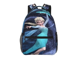 Mochila Snow Queen R13 Para Estudantes É Elegante, Leve, Impermeável E Possui Alça De Ombro Ajustável.