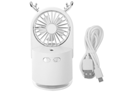 Vento Humidificador Portátil Usb Branco
