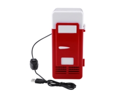 Frigorífico Mini USB com Led S/MARCA, Resfriador e Aquecedor para Bebidas