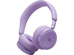 Auscultadores Bluetooth JBL Live 680NC (Over Ear -  Microfone - Roxo)