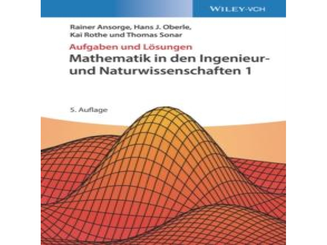 Livro Mathematik in den Ingenieur- und Naturwissenschaften 1 de Rainer Ansorge (Alemão)