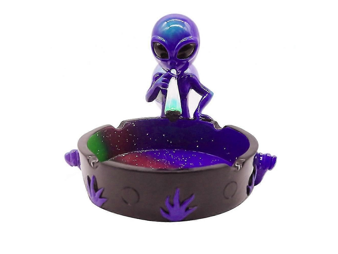 Cinzeiro Alienígena, 4 Polegadas, Multicor