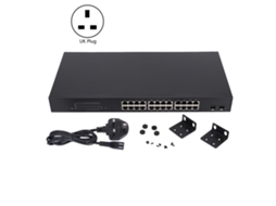 Switch Ethernet Poe LAXISCREED 24 porta Gigabit