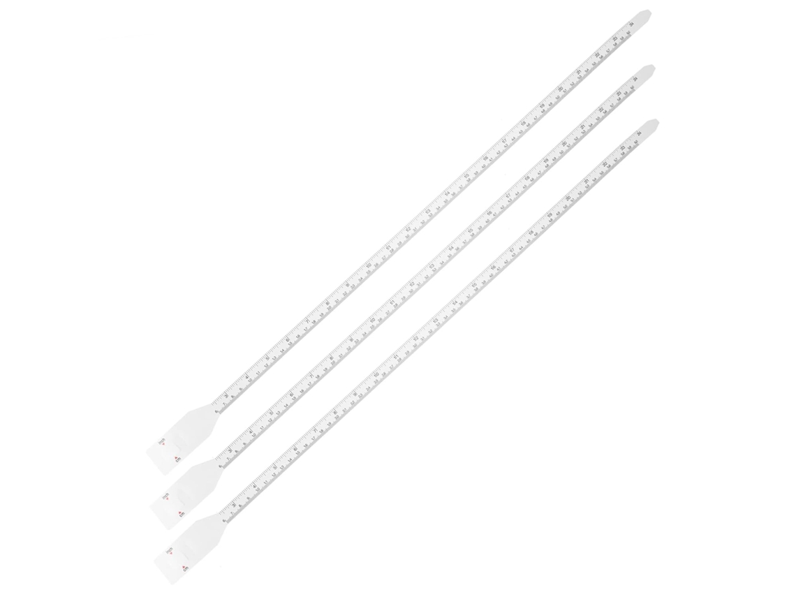 Conjunto De 3 Réguas Para Medir A Circunferência Da Cabeça E Do Braço Com Fita Flexível.