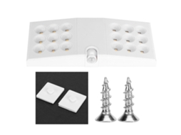 Lâmpada Led com Sensor de Movimento Pir Infravermelho para Armário Gaveta Luz Branca Quente Usb