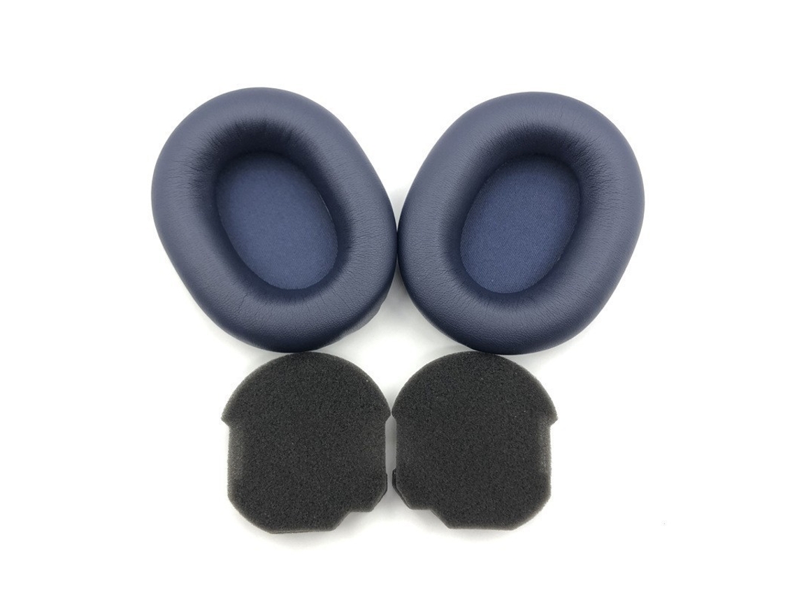 Almofadas para Sony Wh 1000xm5 CZHHMART com Almofadas de Espuma Azul (um Par)