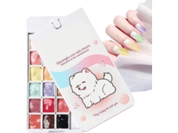 Esmalte De Unha Sólido Degradê De 118 Cores Para Manicure, Para Aplicação Com Leves Toques.