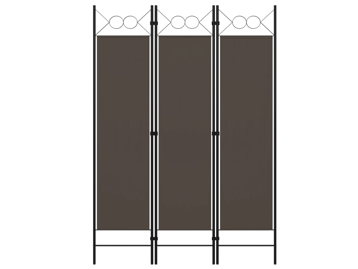 Room Divider, Room Dividers Vidaxl Antracite Tecido (n/a)