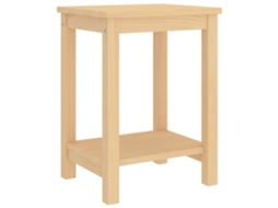 Bedside Cabinet, Bedside Cabinets Vidaxl Marrom Madeira De Pinho (n/a)