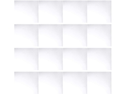 16 Peças Adesivas Espelhadas De 15x15 Cm E 0,2 Mm Para Decoração.
