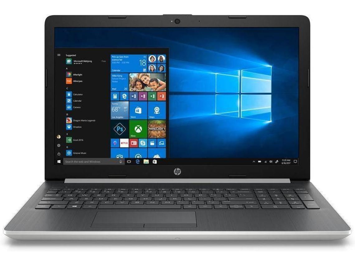 Portátil HP 15-DA0052NP (15.6'' - Intel Core i5-8250U - RAM: 8 GB - 1 TB HDD - NVIDIA GeForce MX110)