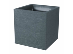 Vaso Eda Quadrado Cinzento Escuro 39 X 39 X 43 Cm