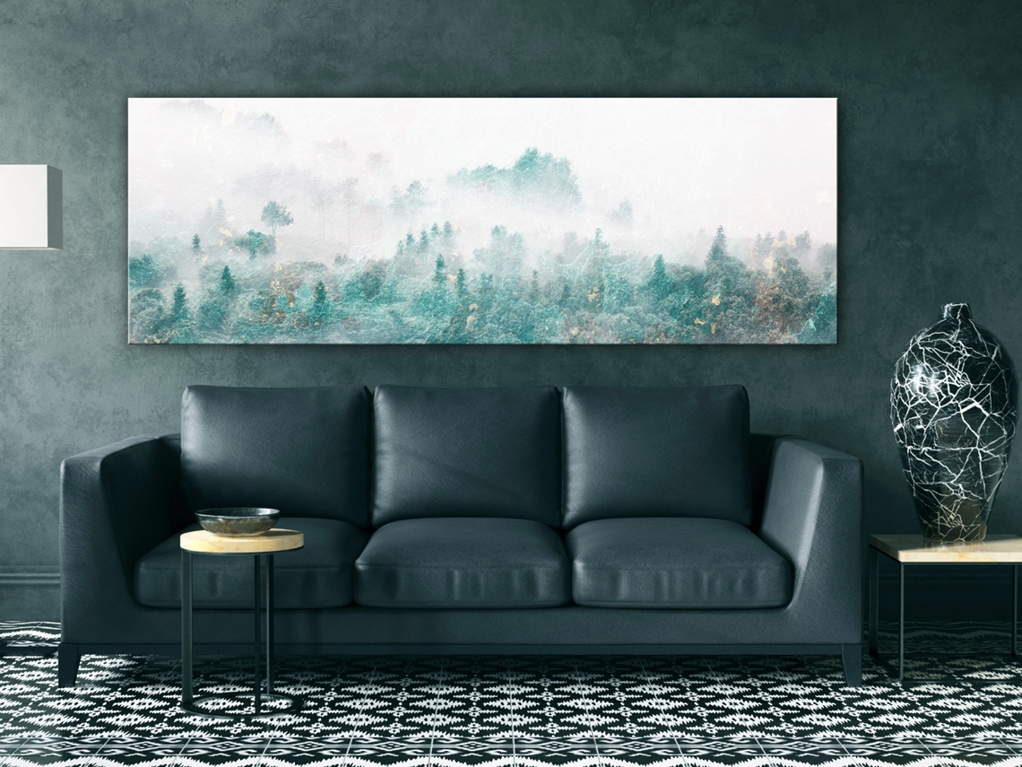 Quadro ARTGEIST Turquoise Valley (1 Part) Narrow (150x50)