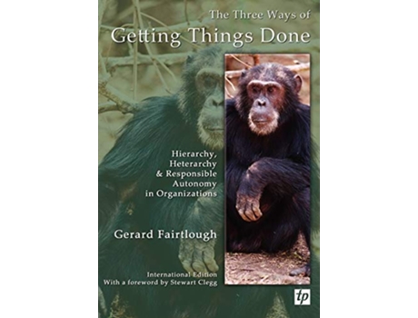 Livro The Three Ways of Getting Things Done de Gerard Fairtlough (Inglês)