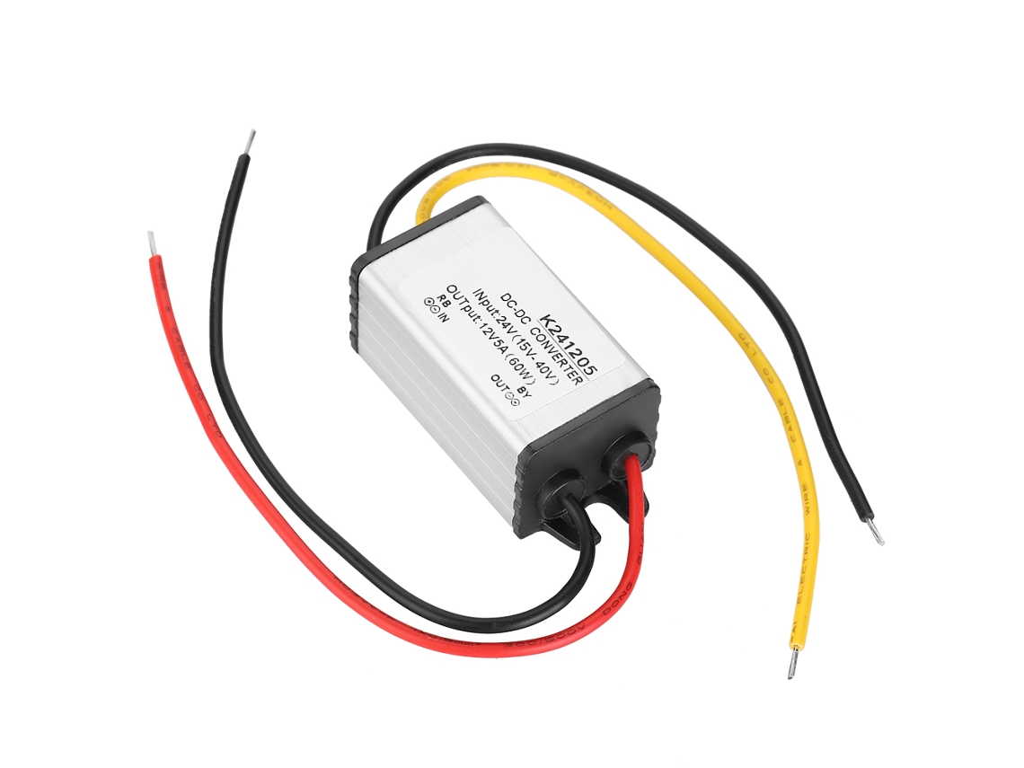 Laxiscreed Conversor Dc-dc 24v Para 12v, Alta Eficiência E 5a Para Eletrónica