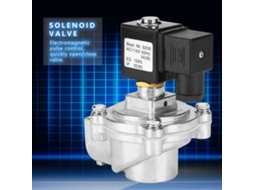 Válvula Eletromagnética De 2 Posições Em Ângulo Com Pulsador Ac 110v Da Laxiscreed