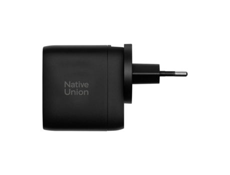 Carregador Parede Fast Gan Pd Native Union Acrílico Preto
