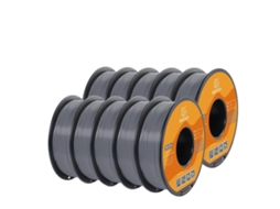 Filamento Pla De Alta Velocidade, 10kg De Peso, 1.75mm De Diâmetro,cinza Oem