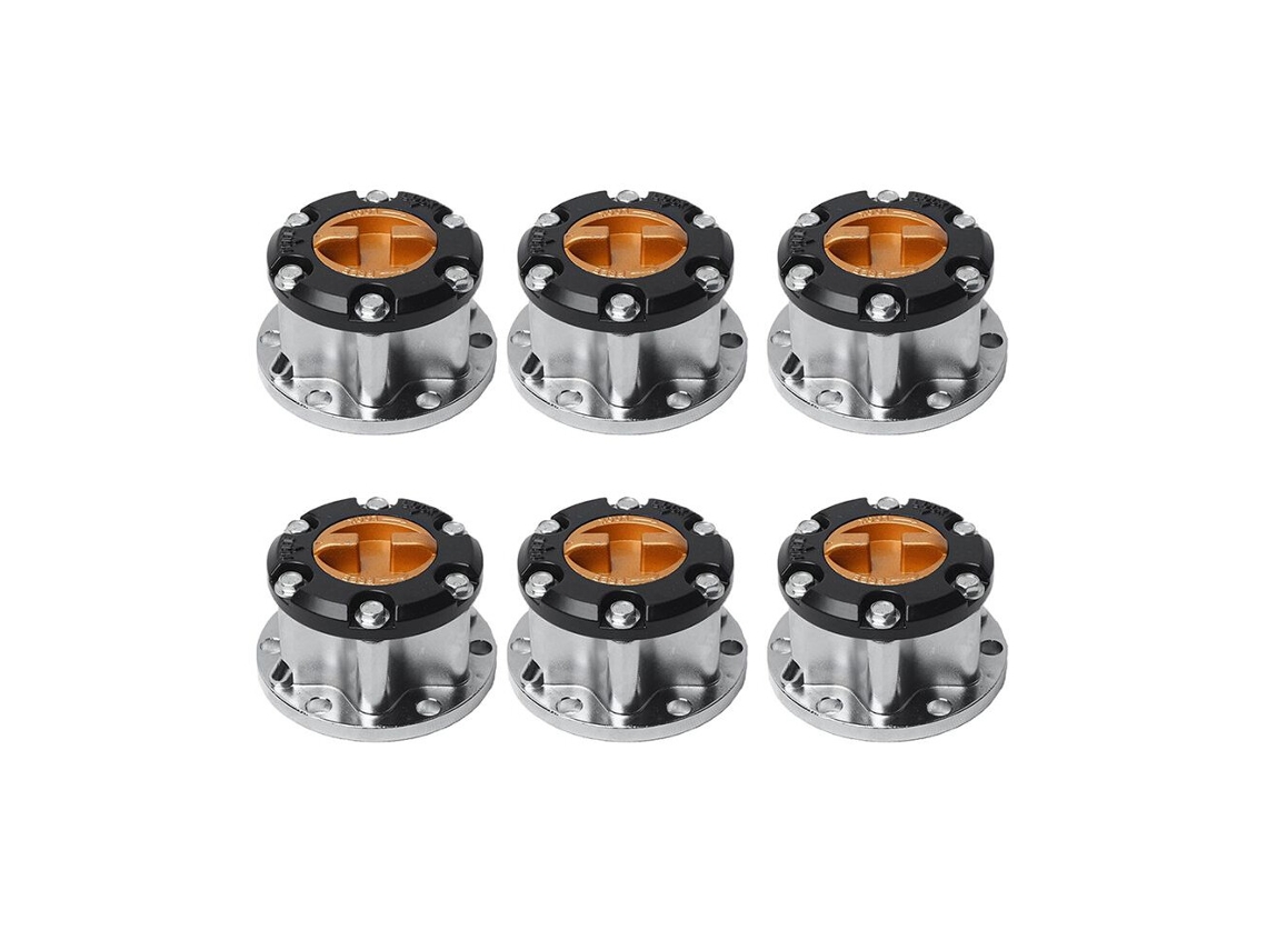 6x Cubo de Roda Livre para Land Fj40, Fj45, Fj60, Fj62, Bj40, Bj42, Bj60 43530 69045 (bloqueio Manual)