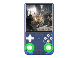 Console portátil R36 Ultra Retro com tela ips de 4 polegadas e suporte a emuladores GOKOCO