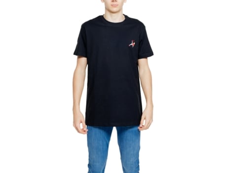 T-shirt De Homem The Bomber Calciatore Algodão Preto (s)