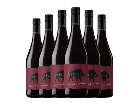 Vinho PANIZA Jabalí Agostón Tempranillo Cabernet Cariñena (0.75 L - 6 Unidades)