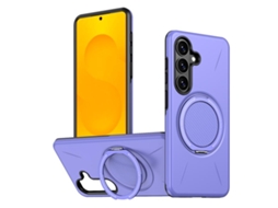 Capa Para Samsung Galaxy S26 À Prova De Choque Com Suporte Magnético Giratório (roxa) Digitallab
