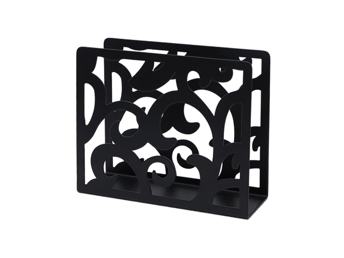 Suporte de Guardanapos Moderno para Mesas Metal Quadrado Vertical NEVEANCE