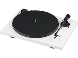 Gira-Discos PRO-JECT Primary E Phono Branco (Manual - Correia - Velocidades: 33 1/3 - 45)