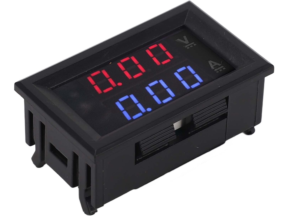 Kimiss Medidor Digital Avançado De Tensão E Corrente Dc0 100v