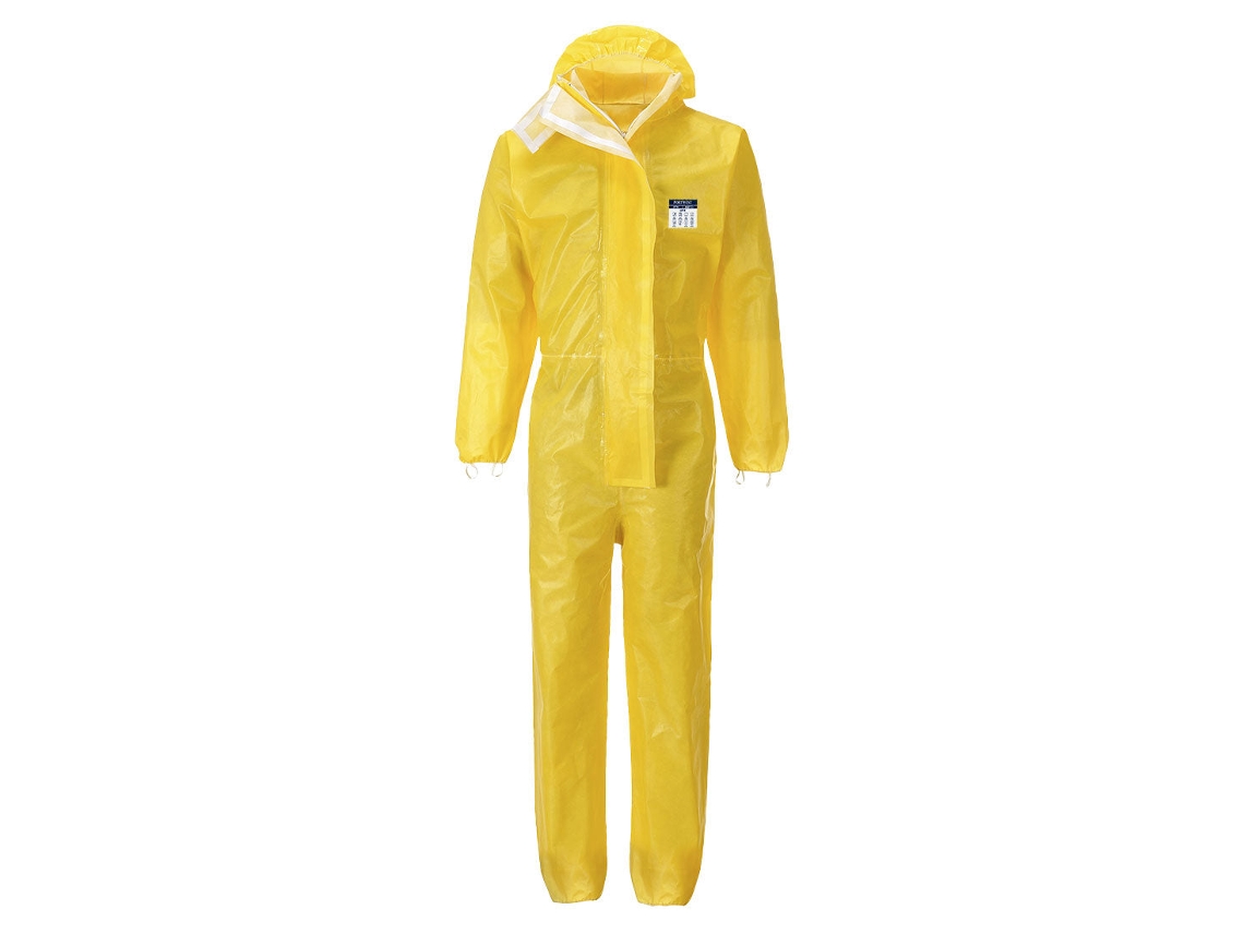 Fato Microporoso Biztex 3/4/5/6: Proteção Avançada Amarelo / Xl