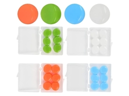 Fasst 24 Tapones de Oído de Silicona , Impermeáveis para Natação e Sono CUIDADOS (4 Cores)