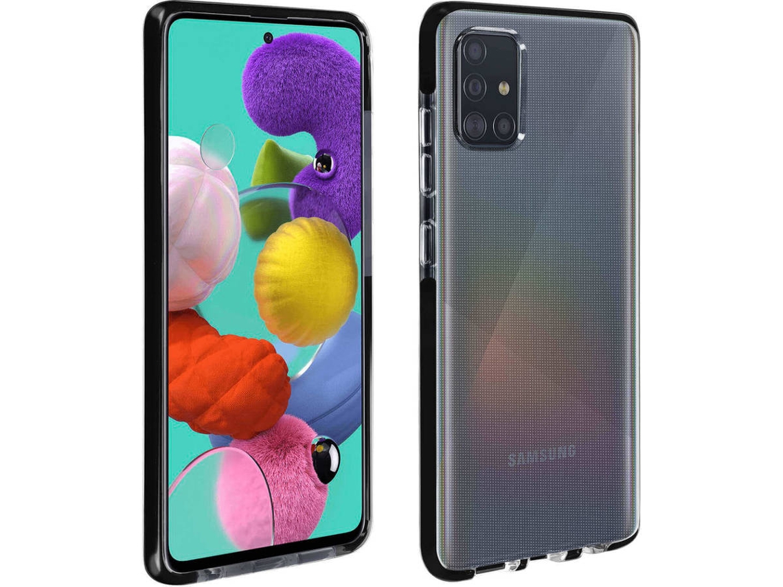 Capa Samsung Galaxy A51 AKASHI Flexível Preto