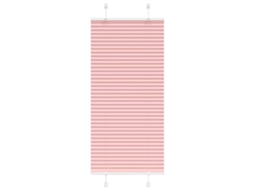 Pleated Blind, Pleated Blinds Vidaxl Cor-de-rosa Poliéster (55 X 100 Cm)
