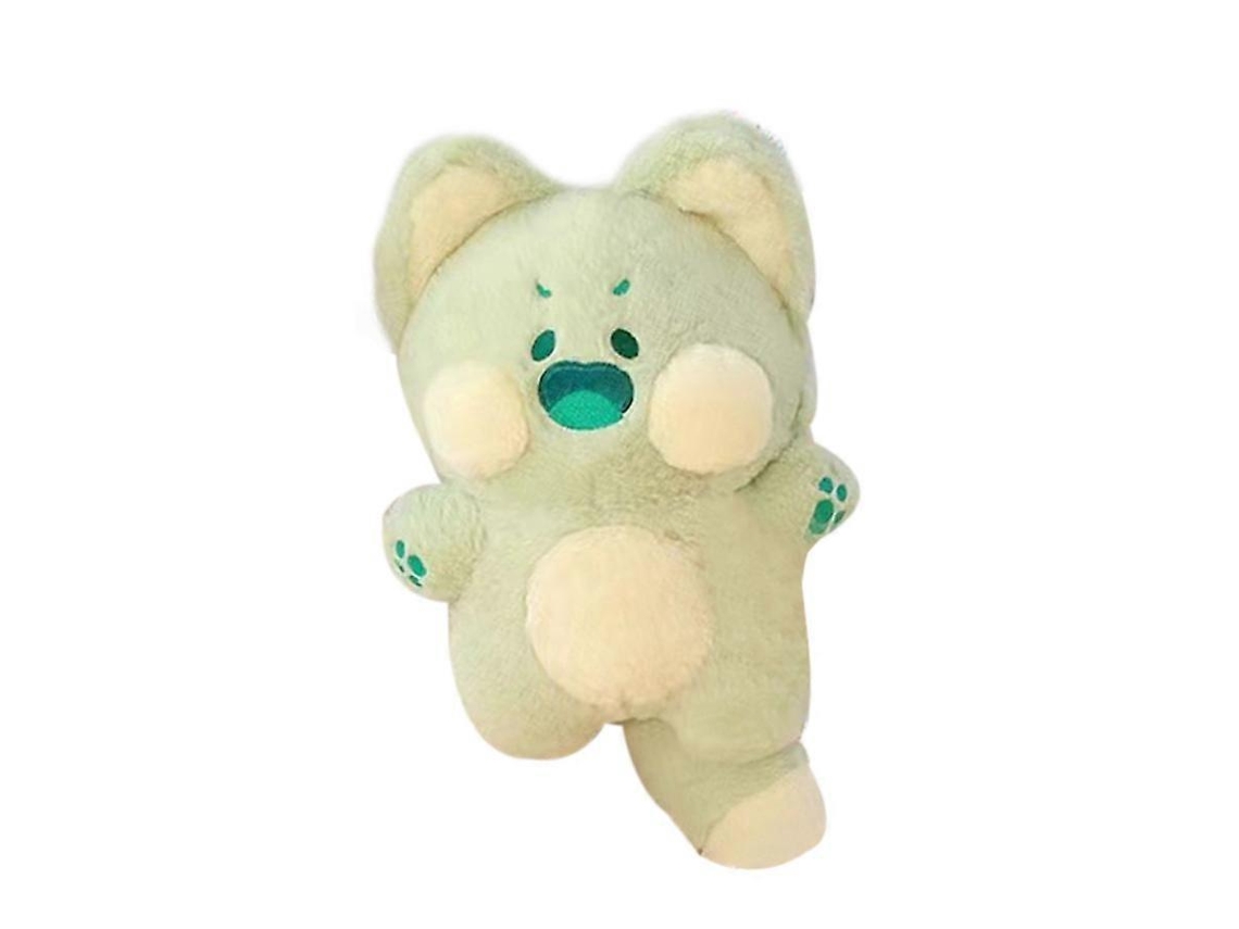Pelúcia Gato Soft Dudu Verde Presente Para Crianças
