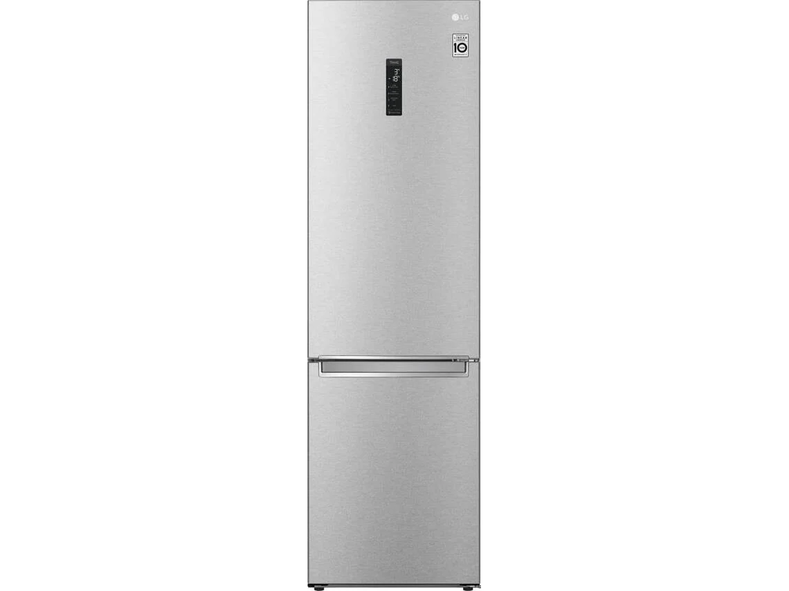 Frigorífico Combinado LG GBB72MBUBN (No Frost - 203 cm - 384 L - Inox)