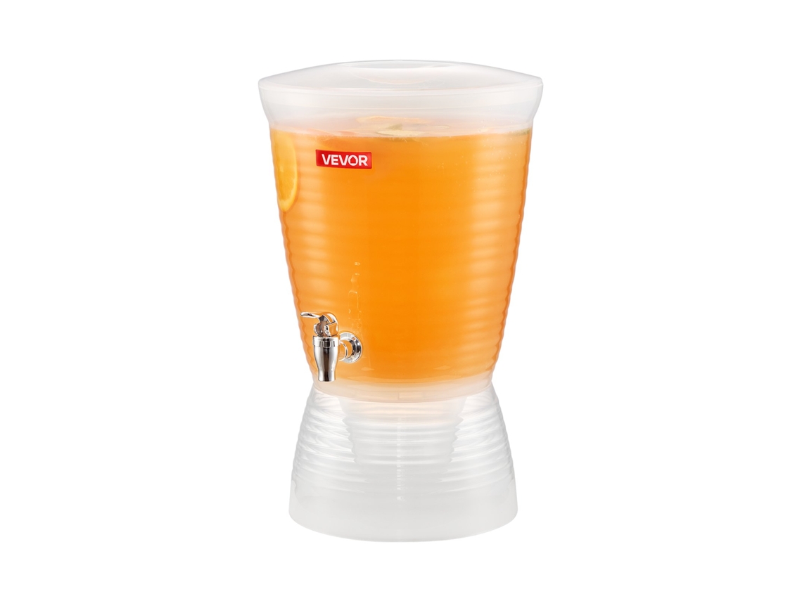 Dispenser De Bebidas 10 L Para Festas Semitransparente Com Torneira Vevor
