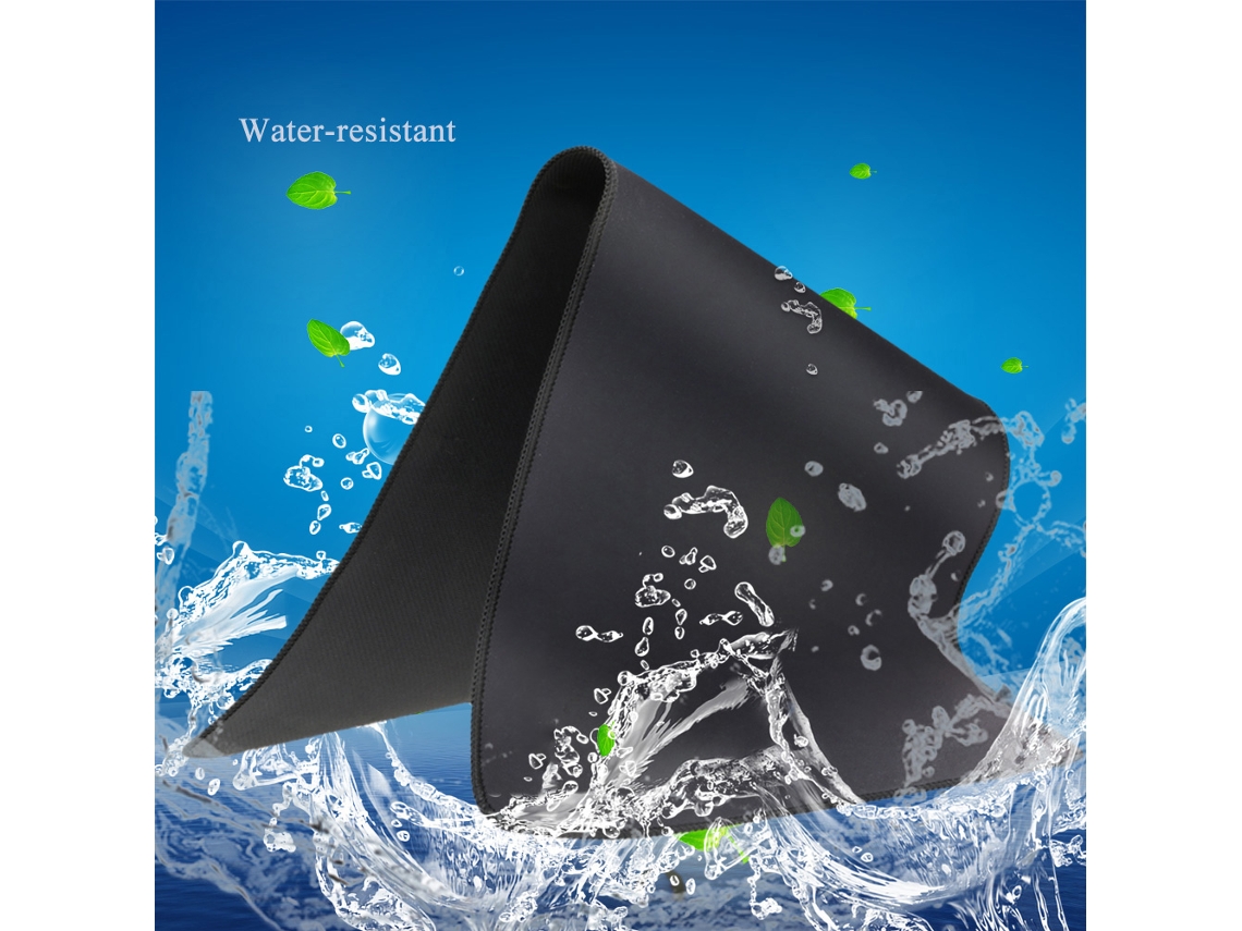 Mouse Pad De Borracha Para Jogos Anti-derrapante, À Prova De Água, Grande, Preto, 800*400*2mm - Tapete De Mesa